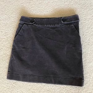 Banana Republic washed black skirt